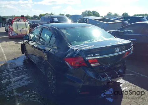 2013 Honda Civic Ex z USA, uszkodzony, nr VIN 19XFB2F88DE044984